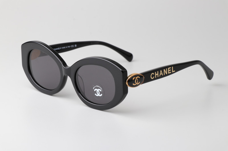CH0551 Sunglasses Black Gray
