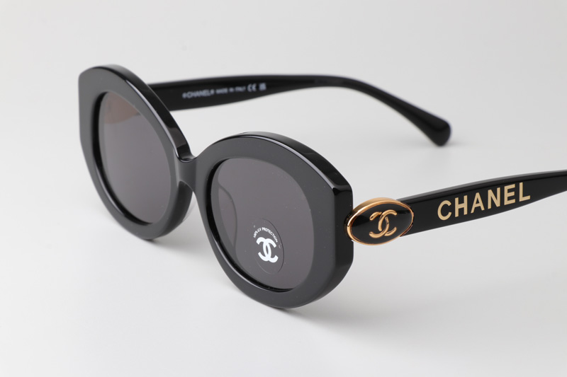 CH0551 Sunglasses Black Gray