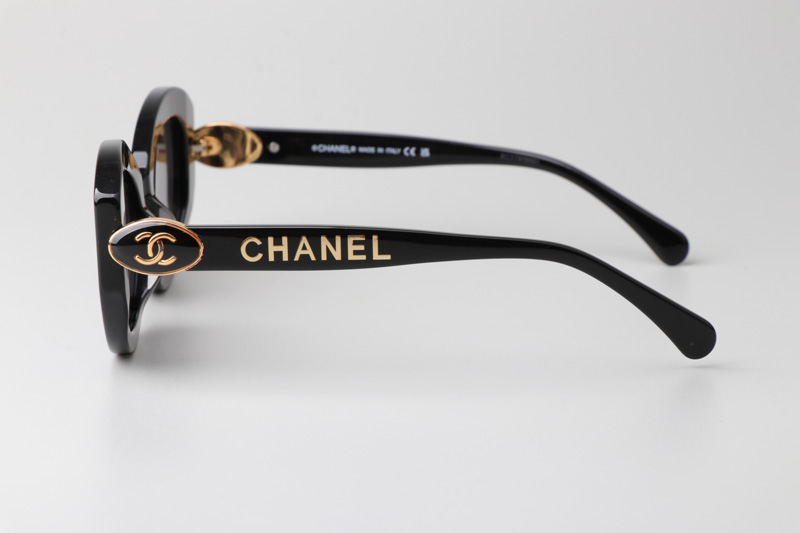 CH0551 Sunglasses Black Gray