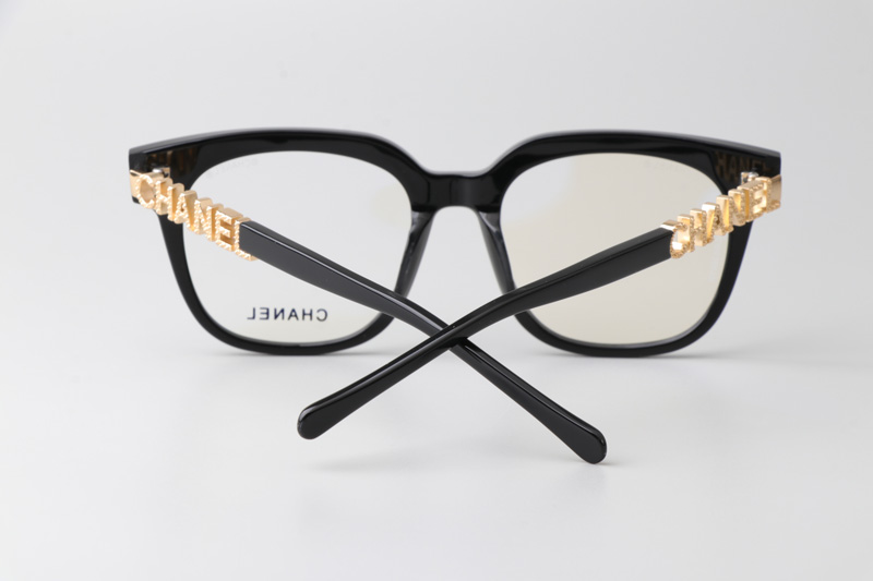 CH0748 Eyeglasses Black Gold