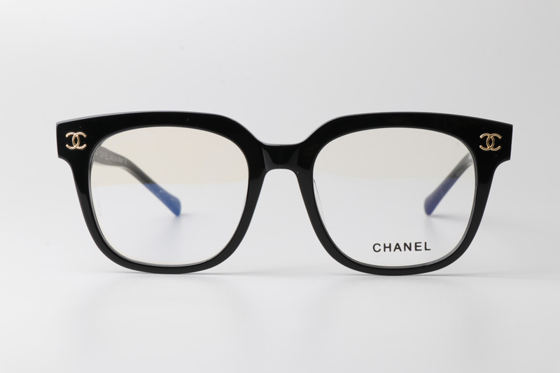 CH0748 Eyeglasses Black Gold