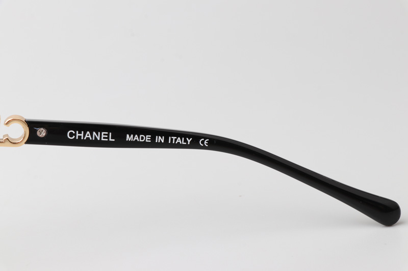 CH0748 Eyeglasses Black Gold