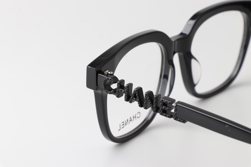 CH0748 Eyeglasses Full Black