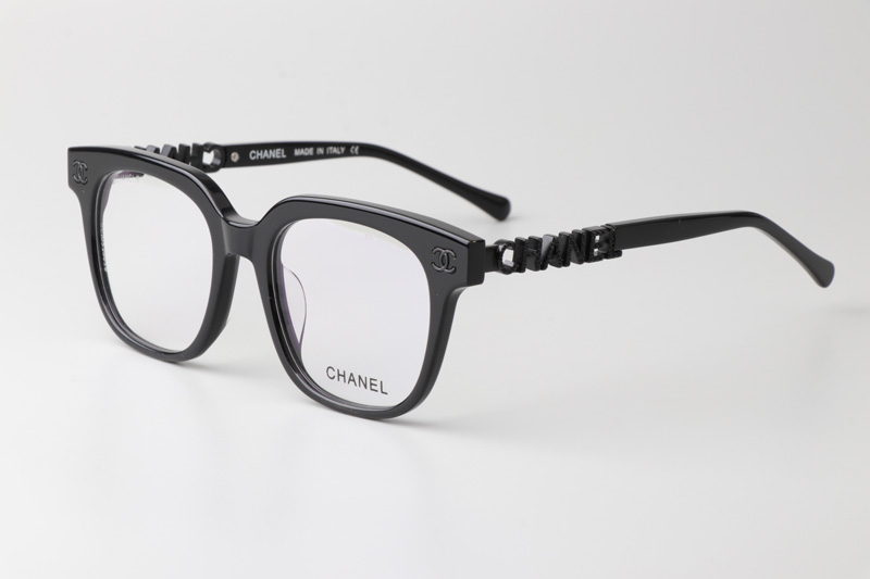 CH0748 Eyeglasses Full Black