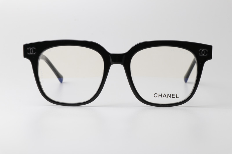 CH0748 Eyeglasses Full Black