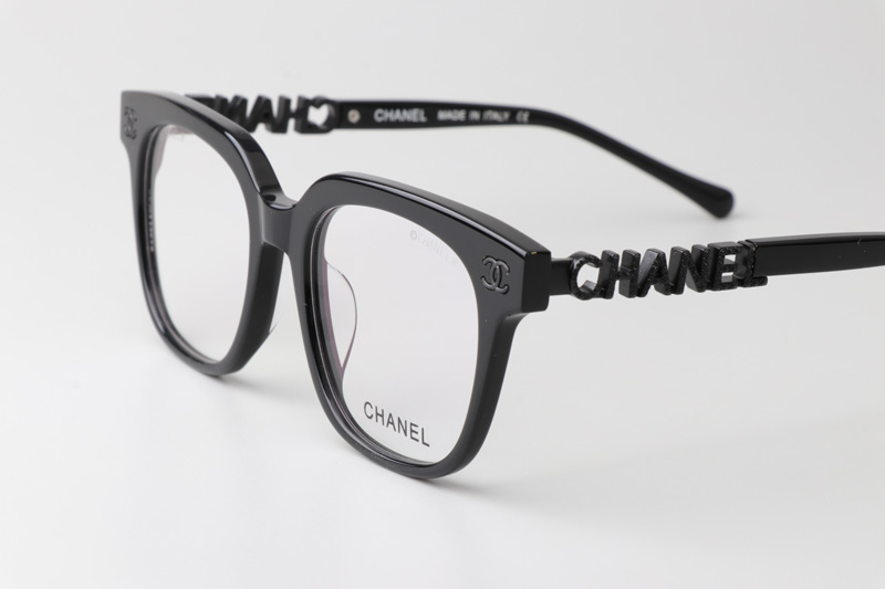 CH0748 Eyeglasses Full Black