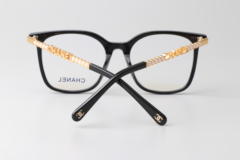 CH0787 Eyeglasses Black Gold