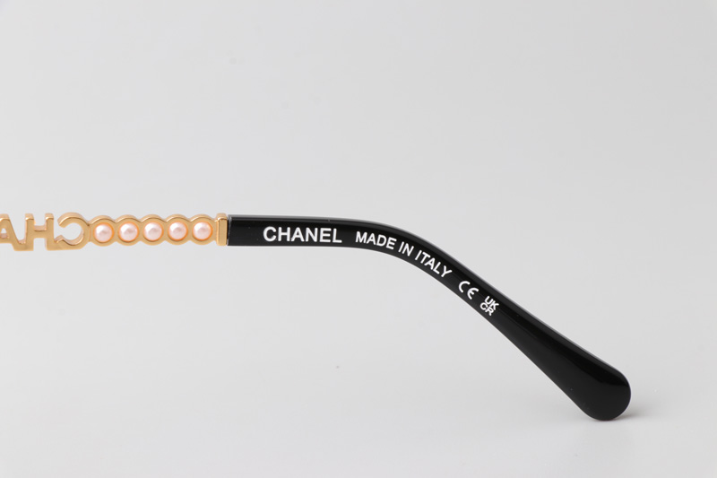 CH0787 Eyeglasses Black Gold