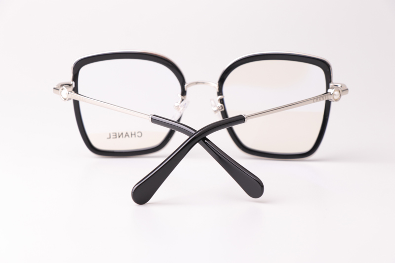 CH2222 Eyeglasses Black Silver