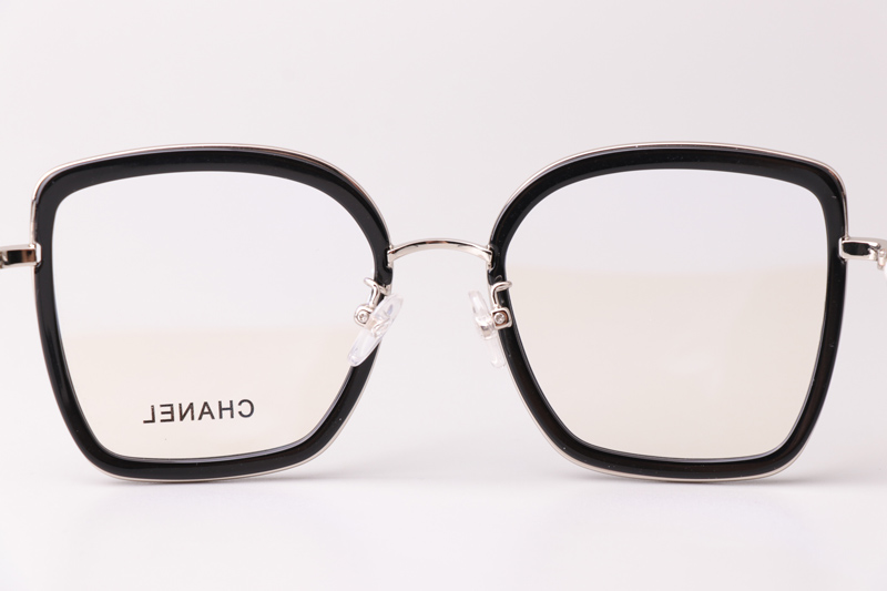 CH2222 Eyeglasses Black Silver