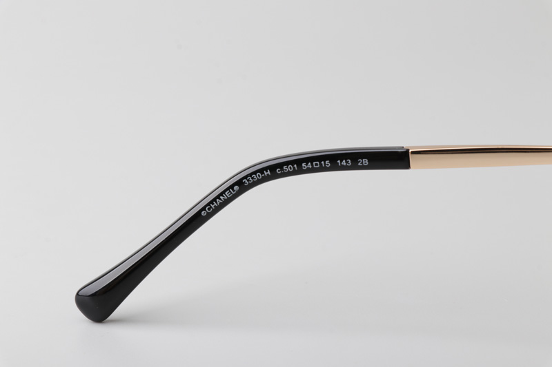 CH3330H Eyeglasses Black