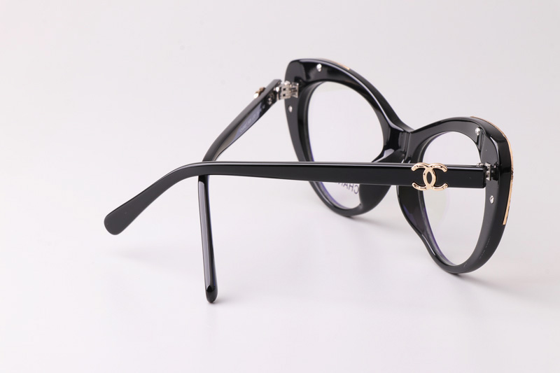 CH3405 Eyeglasses Black Gold