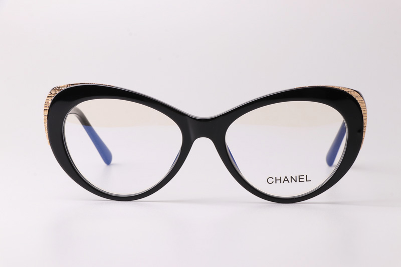 CH3405 Eyeglasses Black Gold