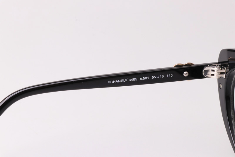 CH3405 Eyeglasses Black Gold
