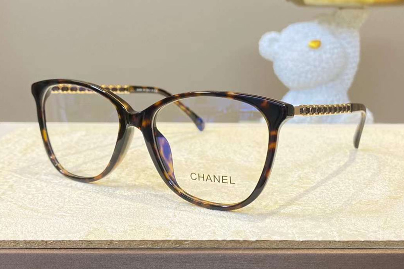 CH3408Q Eyeglasses Tortoise Gold