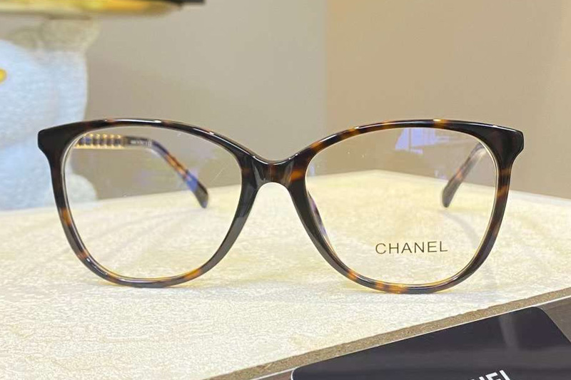 CH3408Q Eyeglasses Tortoise Gold