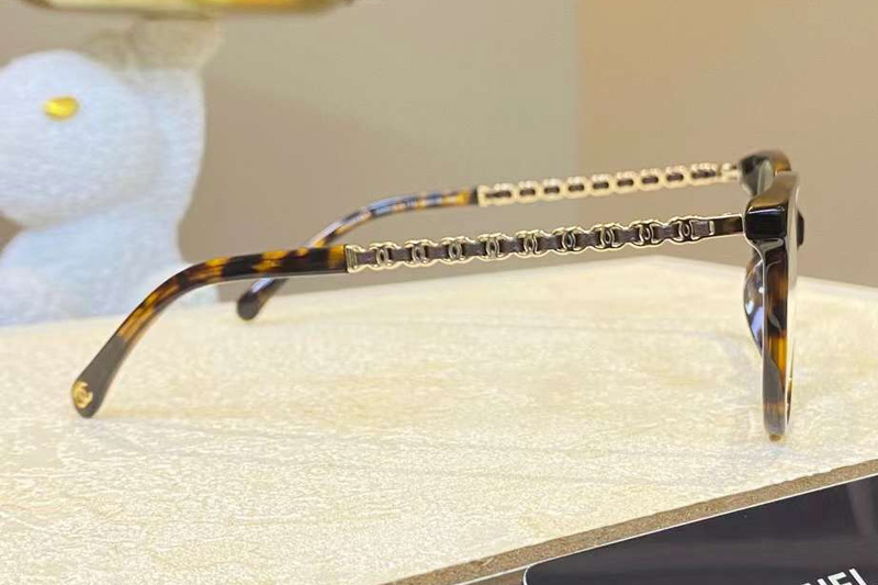 CH3408Q Eyeglasses Tortoise Gold