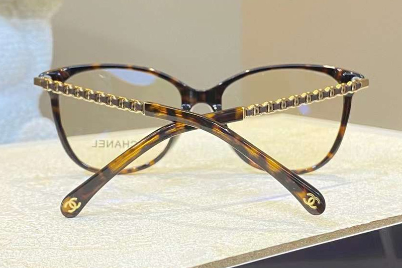 CH3408Q Eyeglasses Tortoise Gold