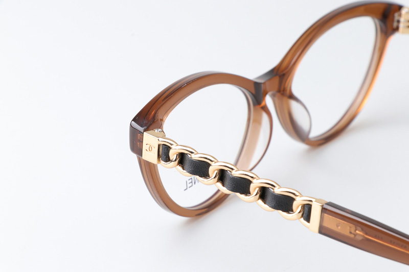 CH3428Q Eyeglasses Brown Gold