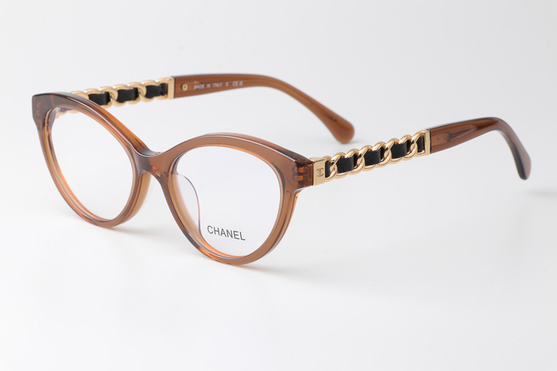 CH3428Q Eyeglasses Brown Gold