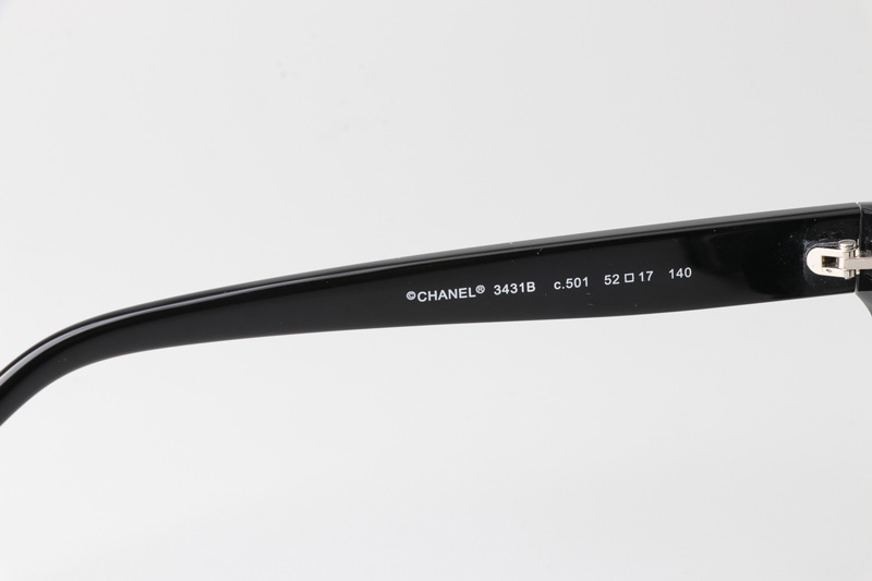 CH3431B Eyeglasses Black Gold