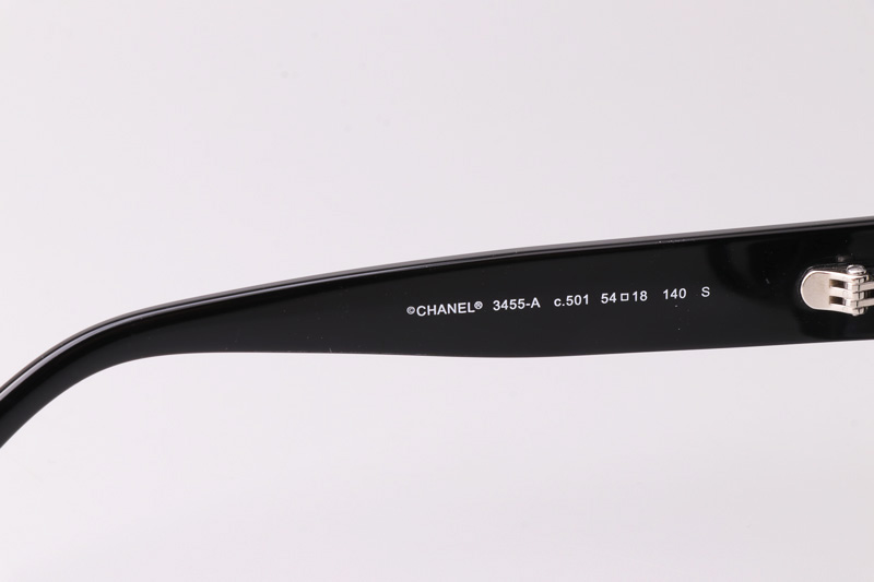 CH3455-A Eyeglasses Black