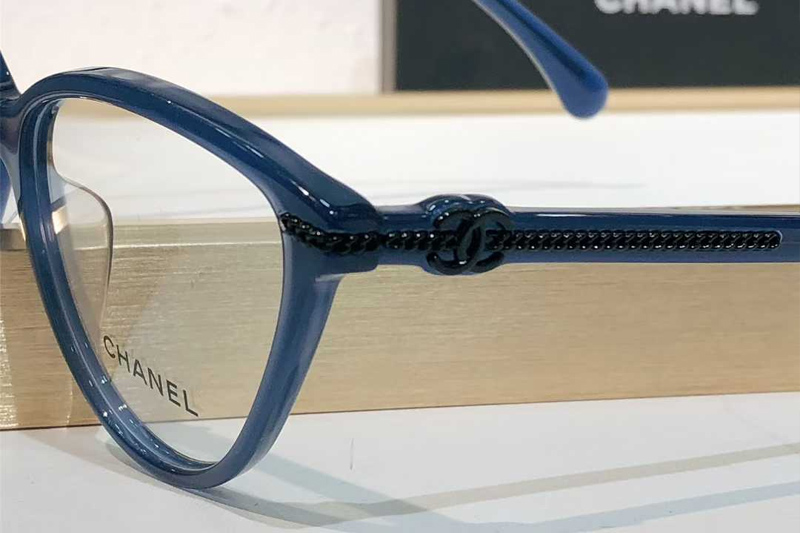 CH3457 Eyeglasses Blue