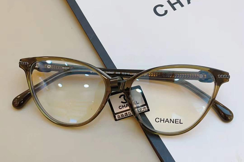CH3457 Eyeglasses Brown