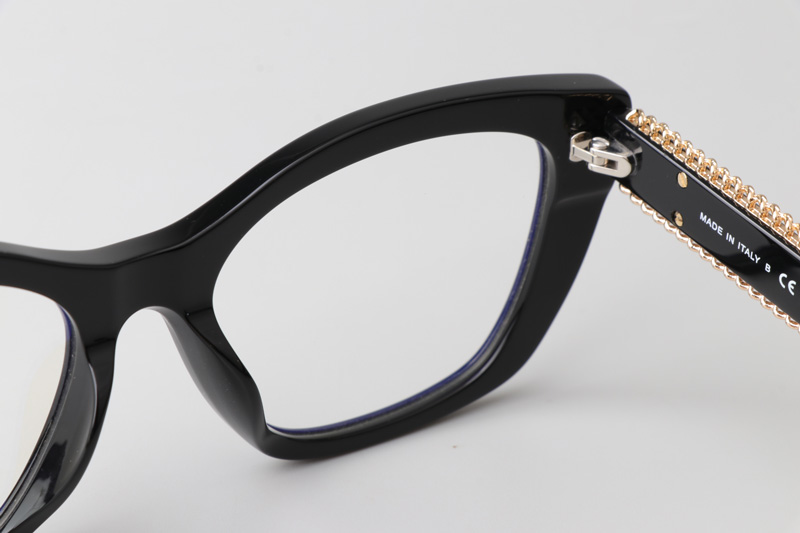 CH3460 Eyeglasses Black Gold