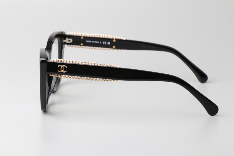 CH3460 Eyeglasses Black Gold