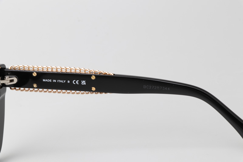 CH3460 Eyeglasses Black Gold