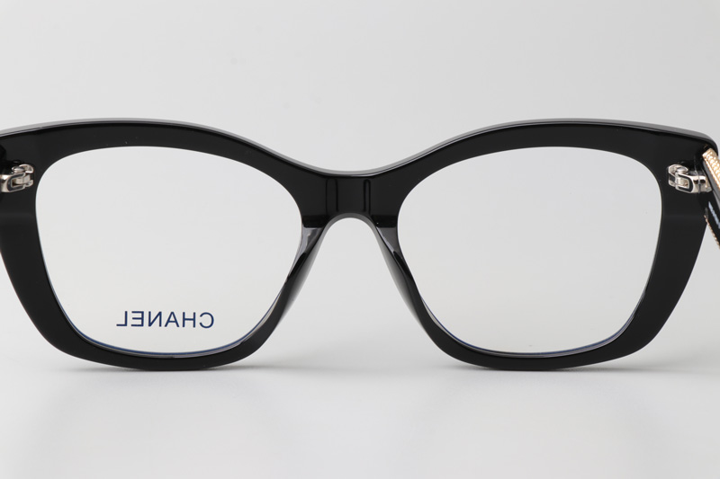 CH3460 Eyeglasses Black Gold