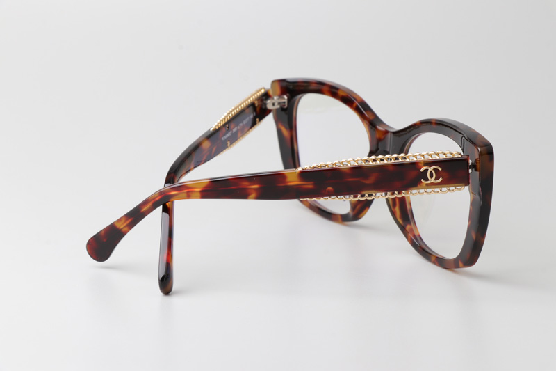 CH3460 Eyeglasses Tortoise Gold