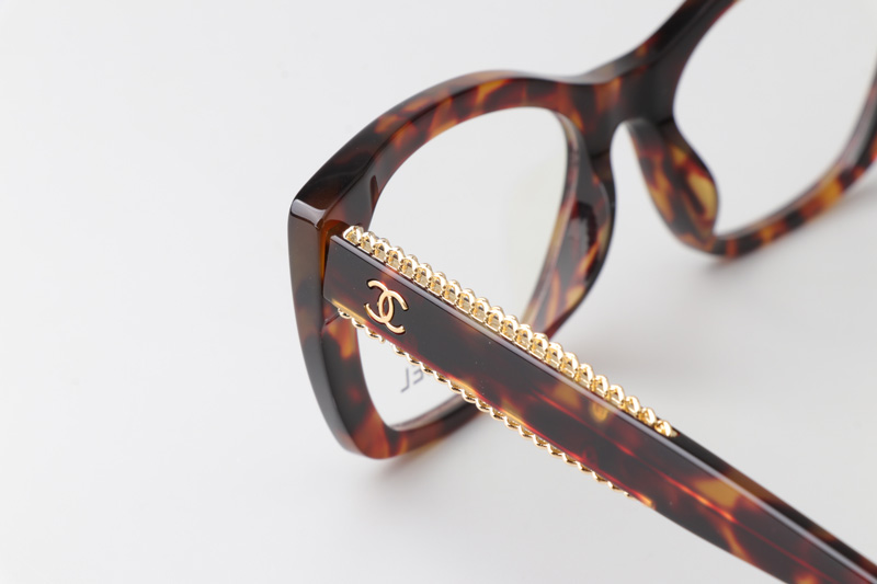 CH3460 Eyeglasses Tortoise Gold