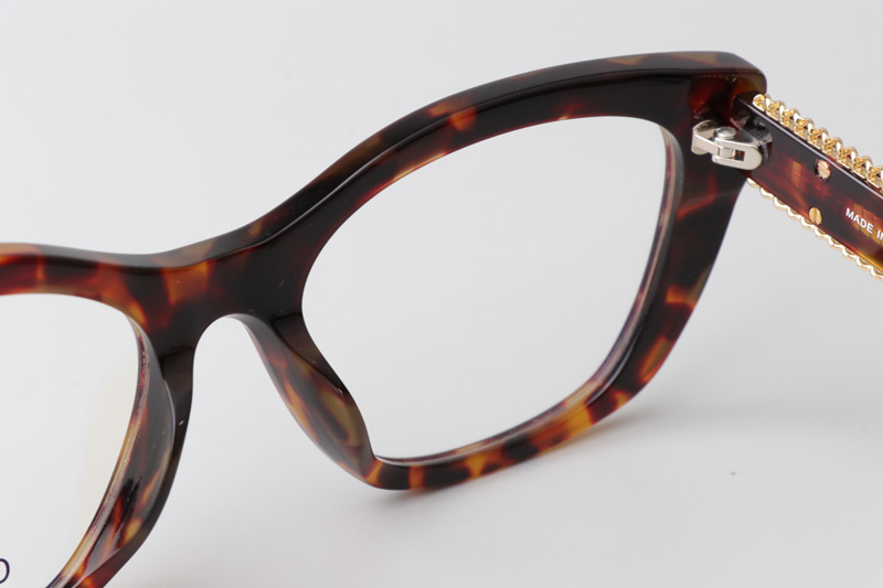 CH3460 Eyeglasses Tortoise Gold