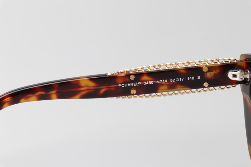 CH3460 Eyeglasses Tortoise Gold