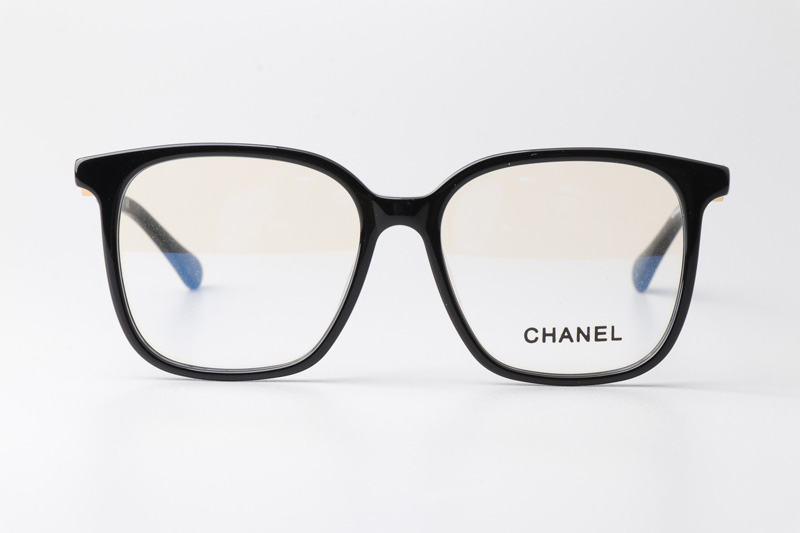 CH3461B Eyeglasses Black Gold