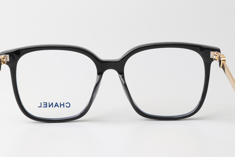 CH3461B Eyeglasses Black Gold