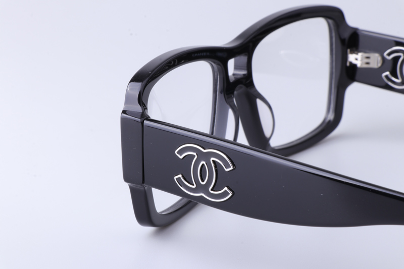 CH3481 Eyeglasses Black Silver