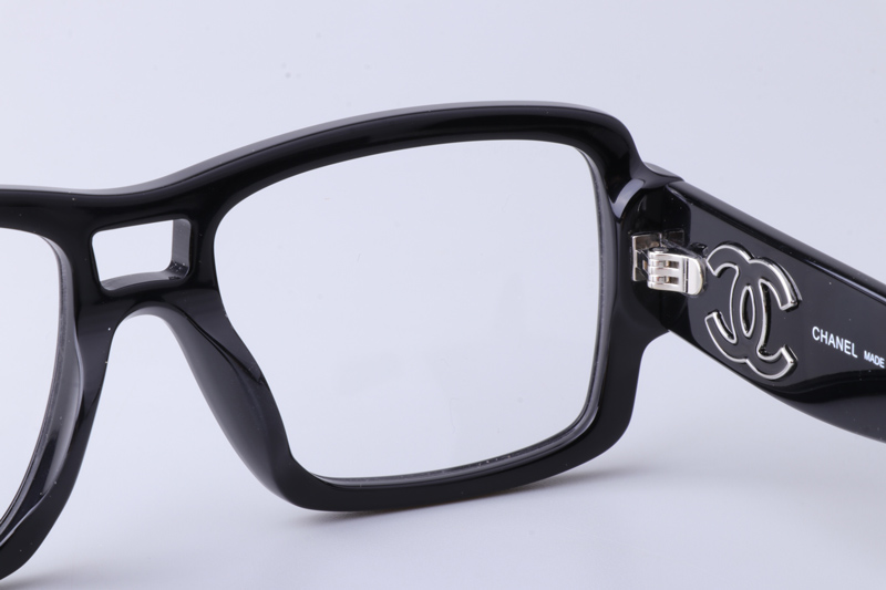 CH3481 Eyeglasses Black Silver