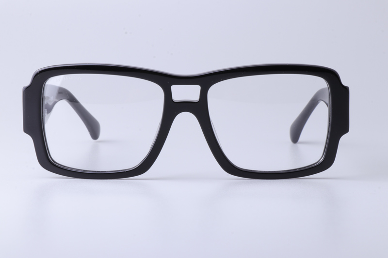CH3481 Eyeglasses Black Silver