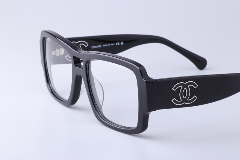 CH3481 Eyeglasses Black Silver