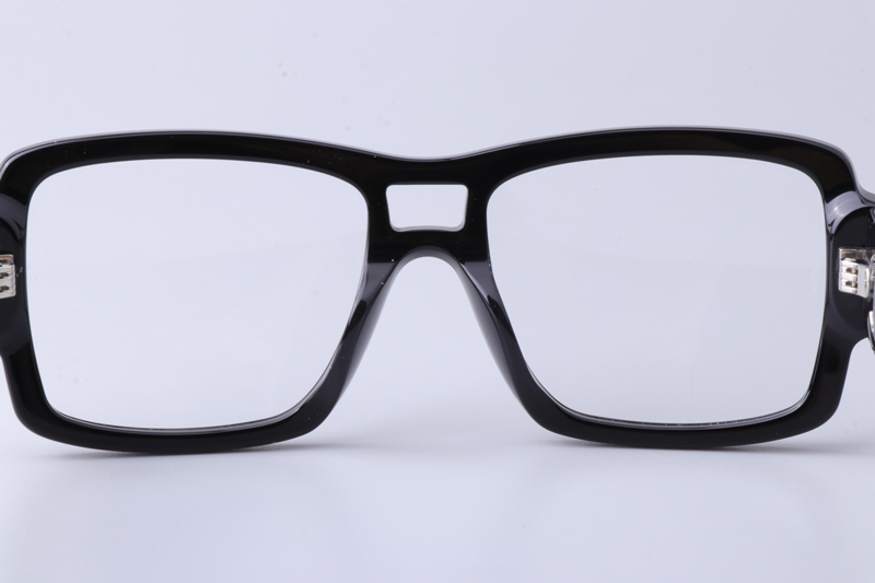 CH3481 Eyeglasses Black Silver