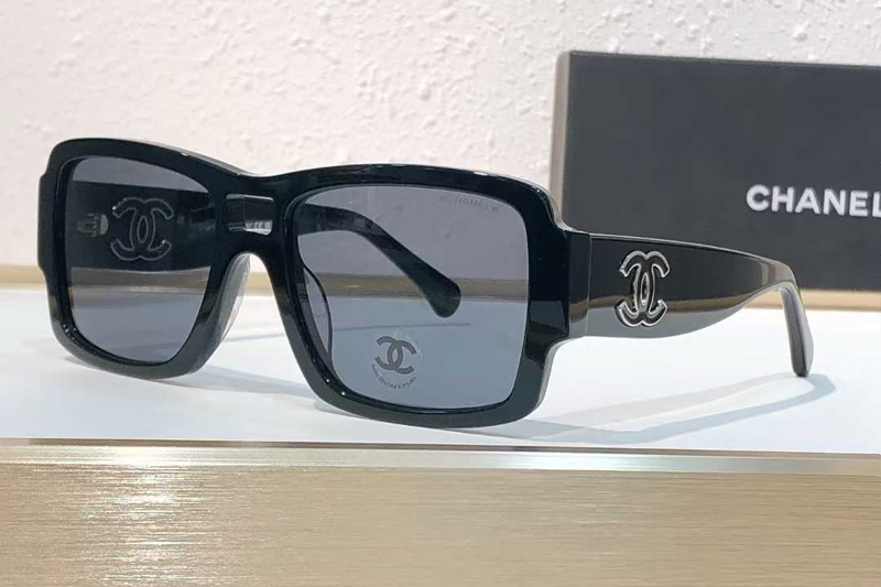 CH3481 Sunglasses Black Gray