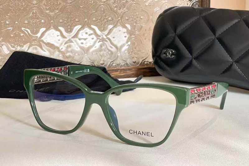 CH3485 Eyeglasses Green