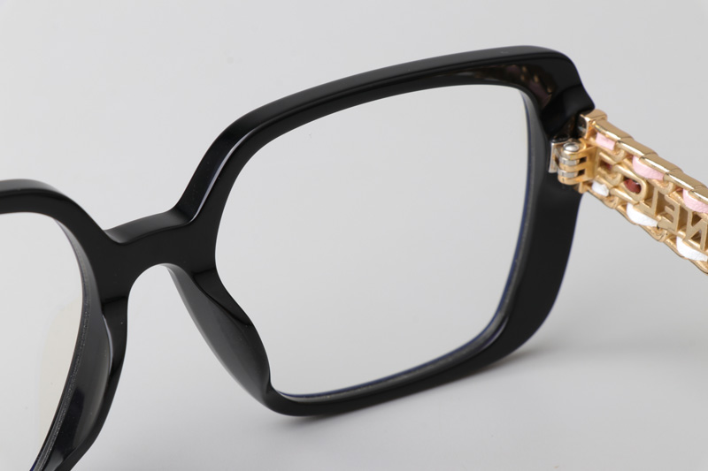 CH3486 Eyeglasses Black