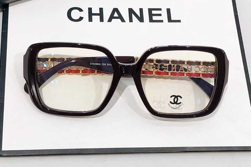 CH3486 Eyeglasses Red