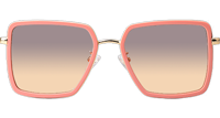 CH3489 Sunglasses Pink Gold Gradient Pink