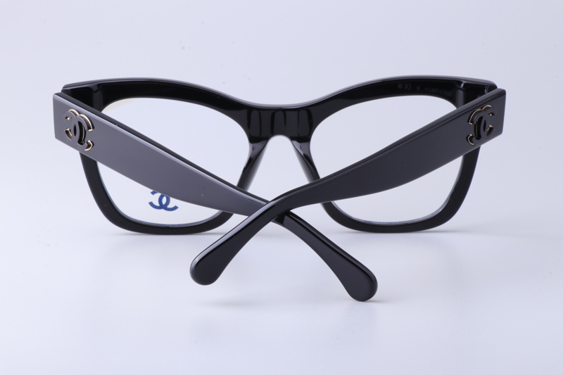 CH3498 Eyeglasses Black