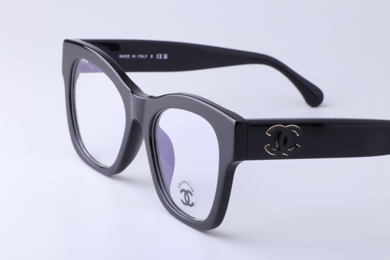 CH3498 Eyeglasses Black
